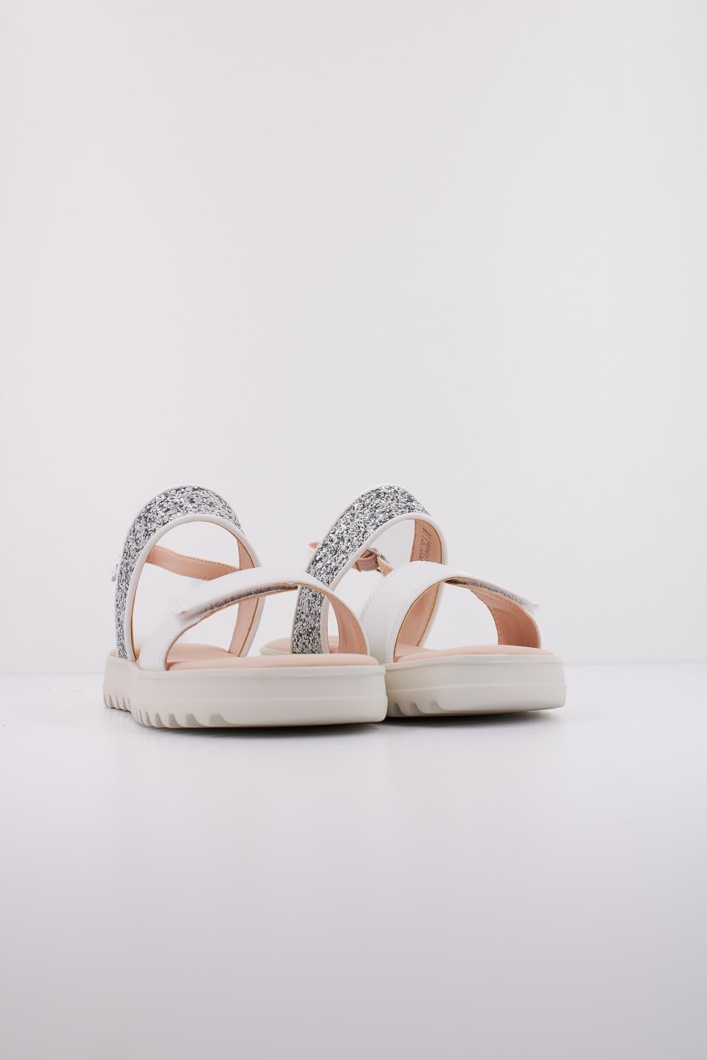 GEOX J SANDAL CORALIE GIR en color BLANCO (2)