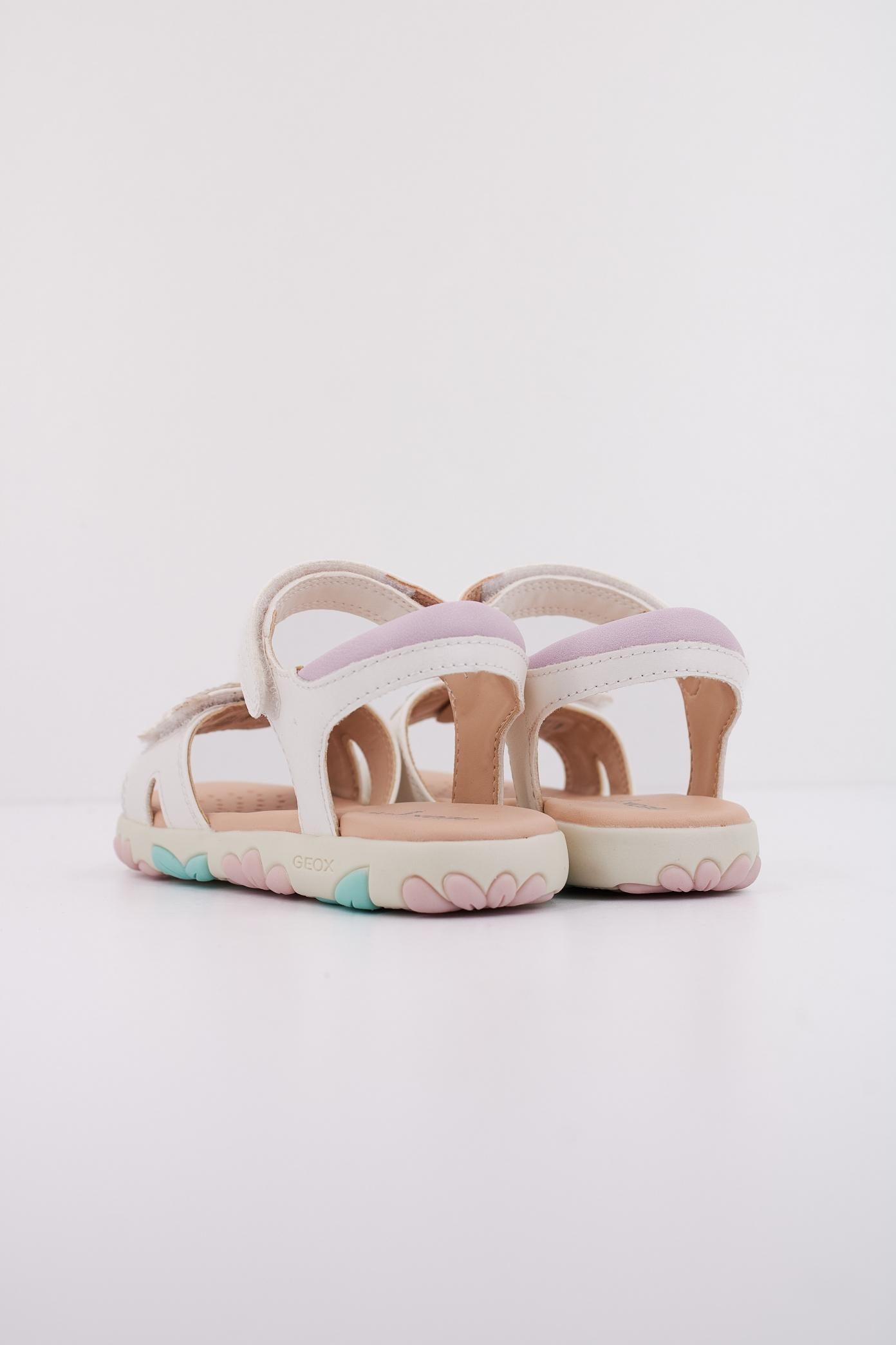 GEOX J SANDAL HAITI GIRL en color BLANCO (4)