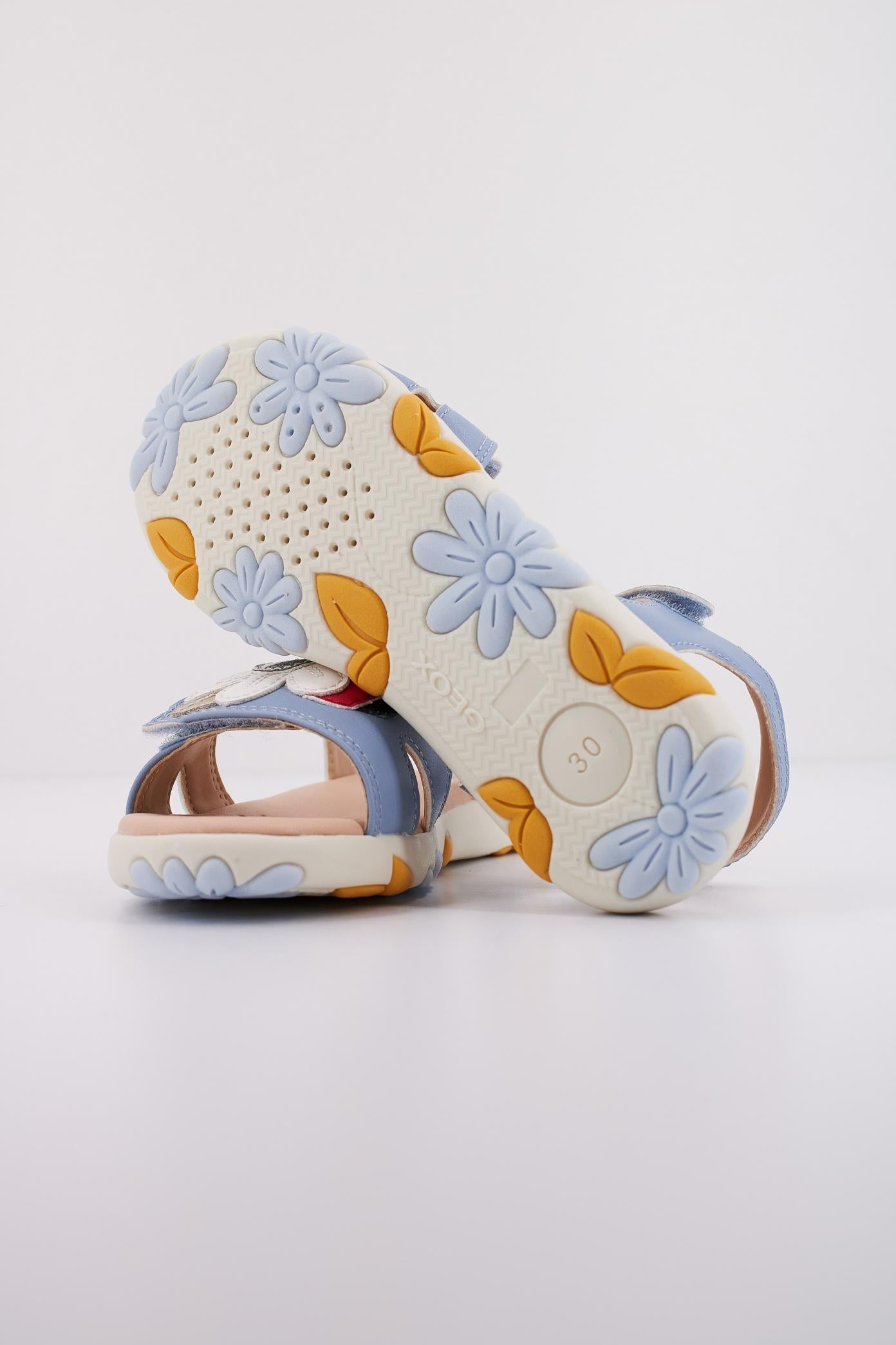 GEOX J SANDAL HAITI GIRL en color AZUL (5)