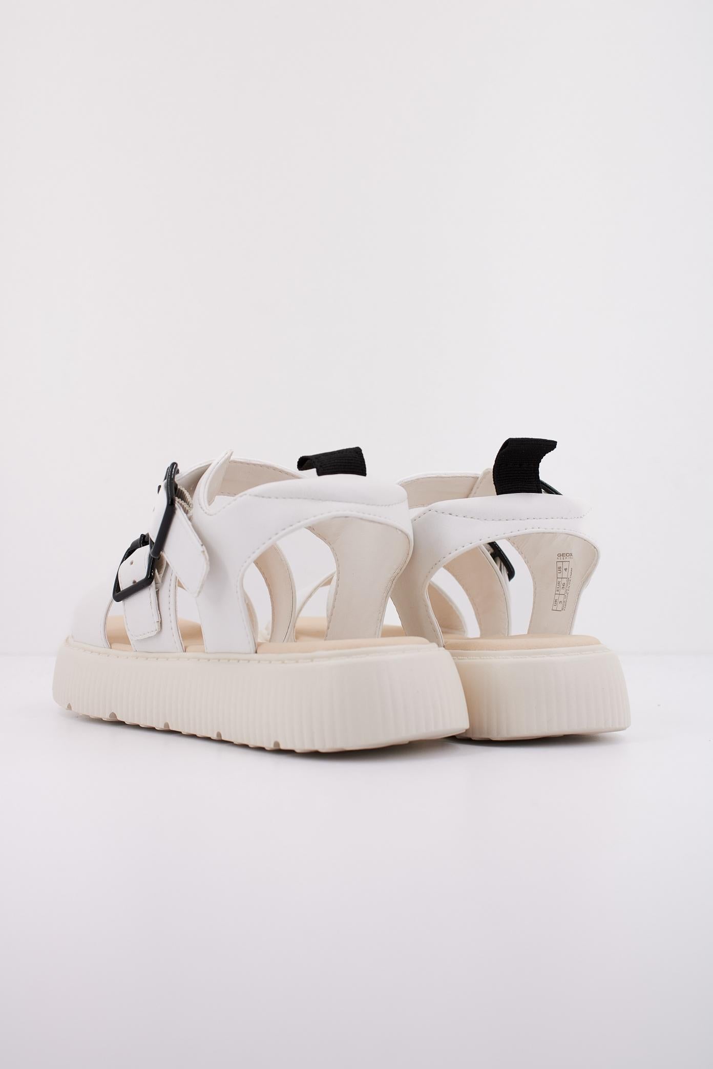 GEOX J SANDAL KODETTE GIR en color BLANCO (4)