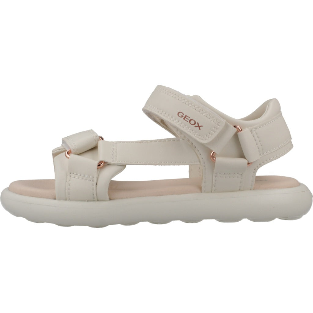 GEOX J SANDAL PUFFYPOP GI en color BEIS (2)