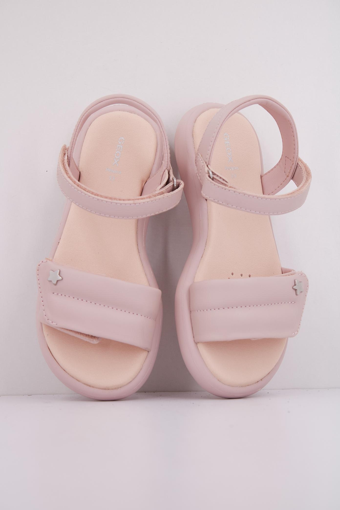 GEOX J SANDAL PUFFYPOP GI en color ROSA (3)