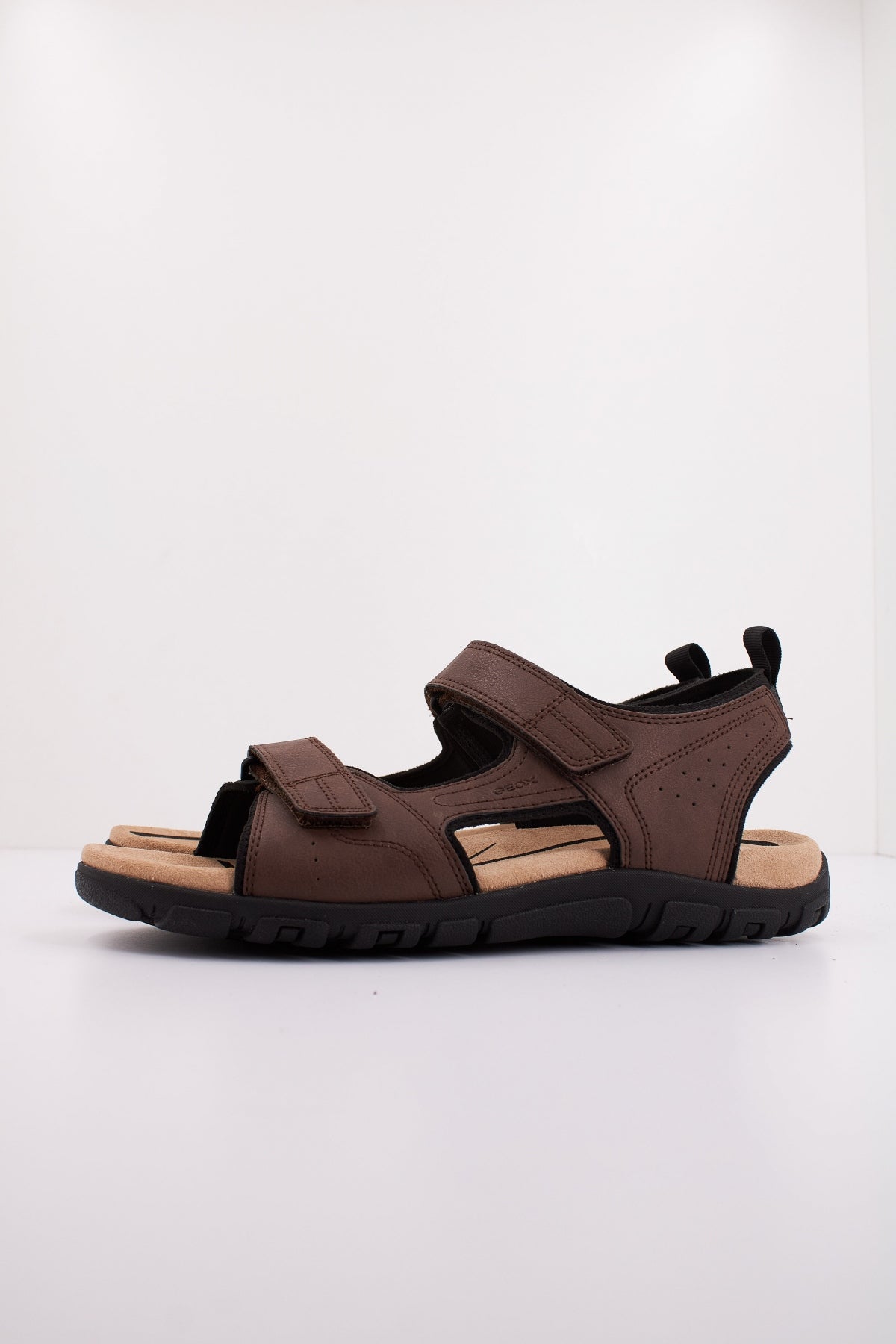 GEOX UOMO SANDAL STRADA en color MARRON (1)