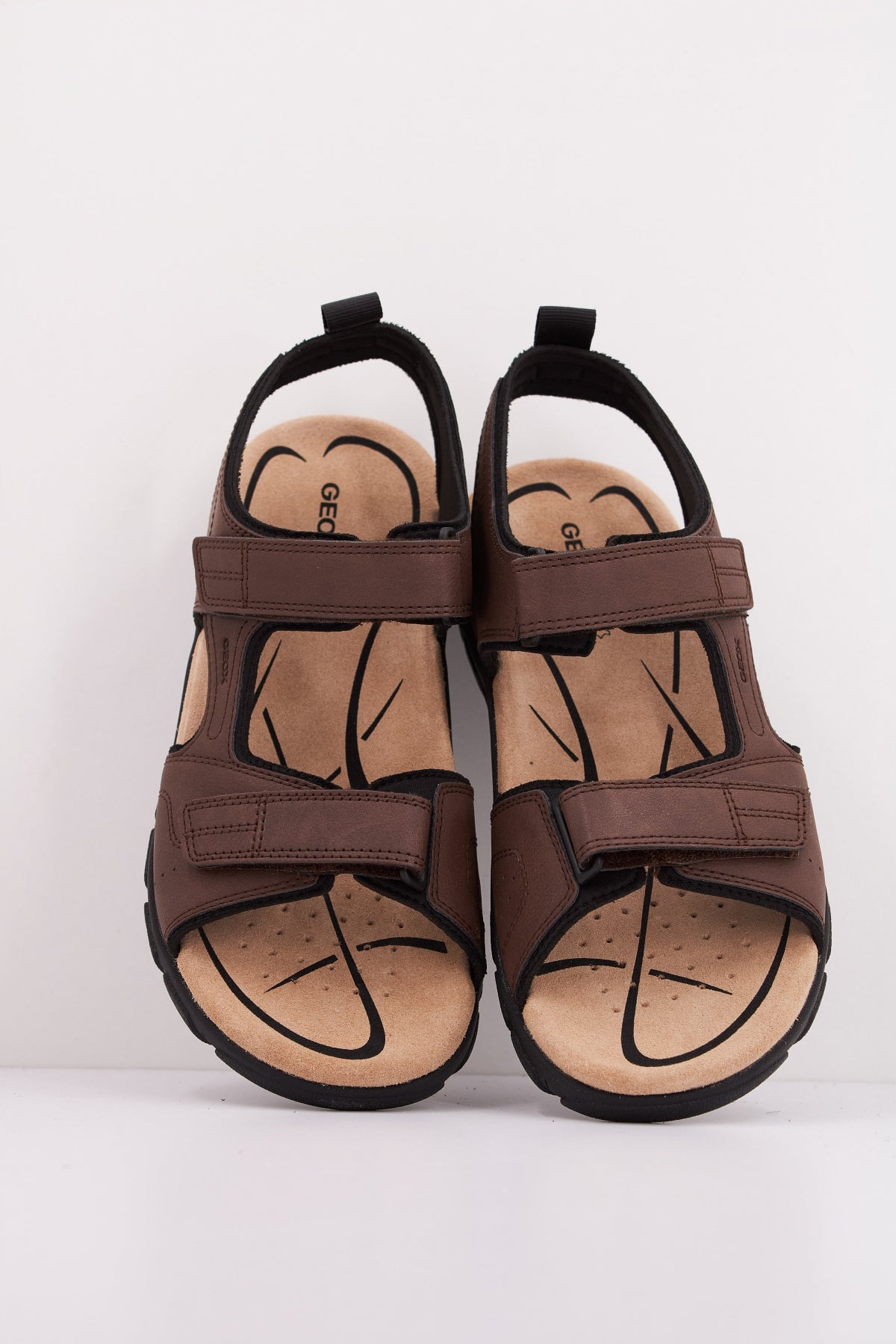 GEOX UOMO SANDAL STRADA en color MARRON (3)