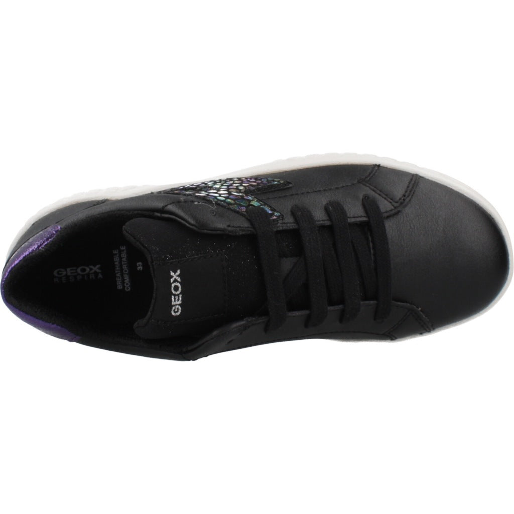 GEOX J MIKIROSHI GIRL en color NEGRO (7)