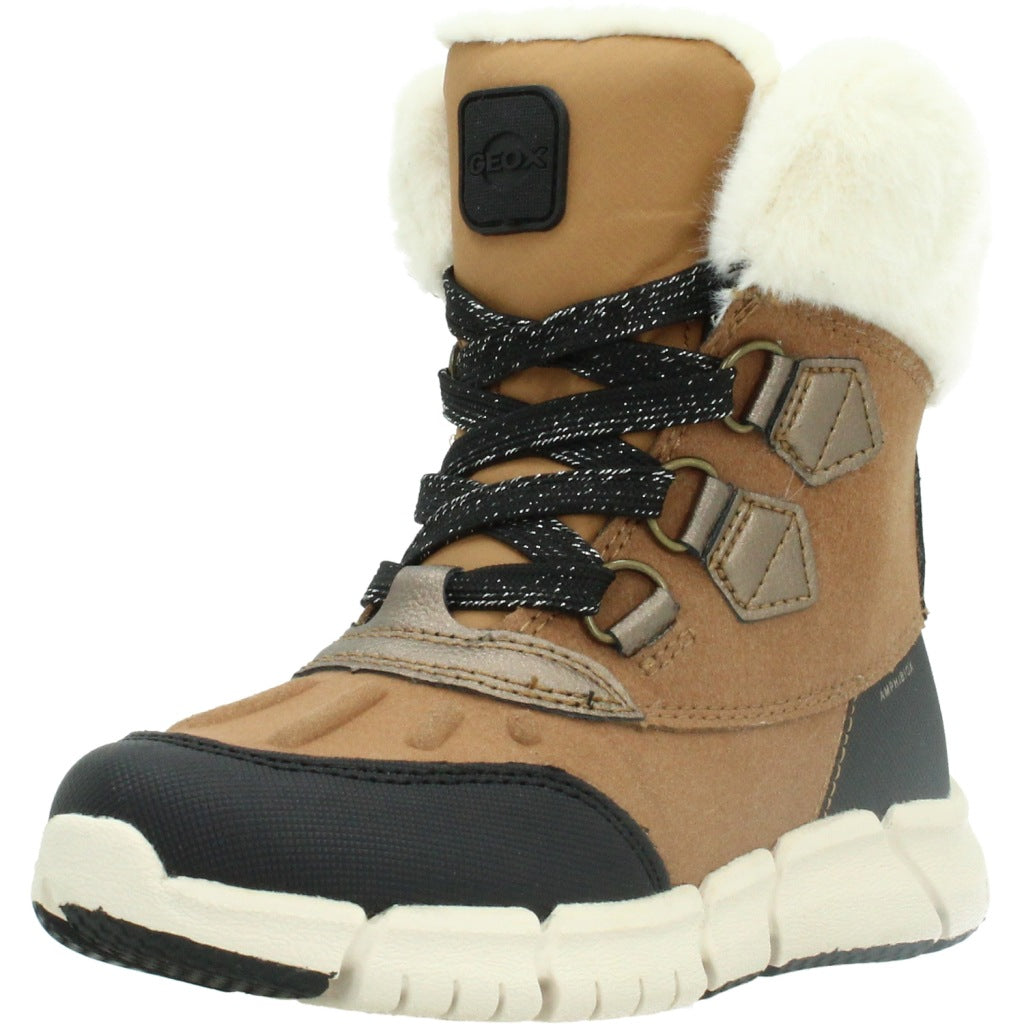GEOX J FLEXYPER GIRL B AB en color MARRON (1)