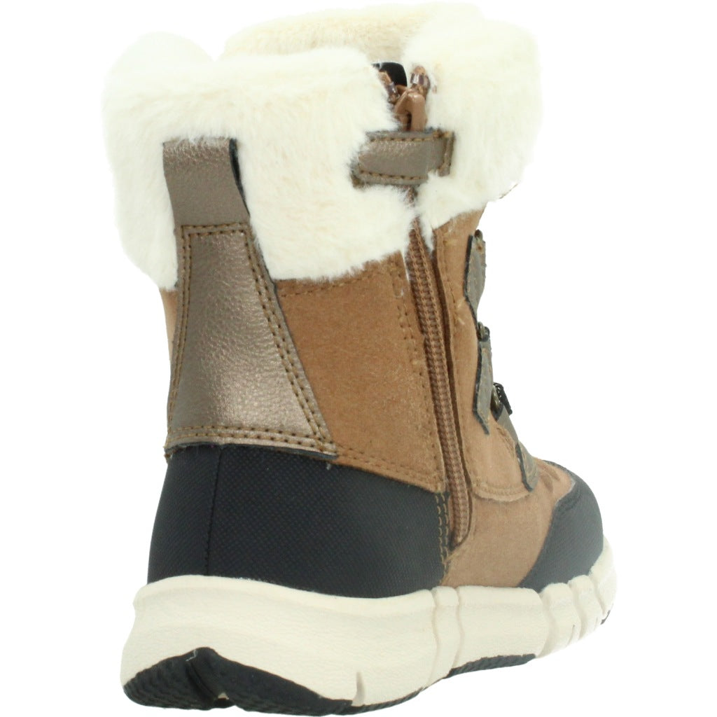 GEOX J FLEXYPER GIRL B AB en color MARRON (3)