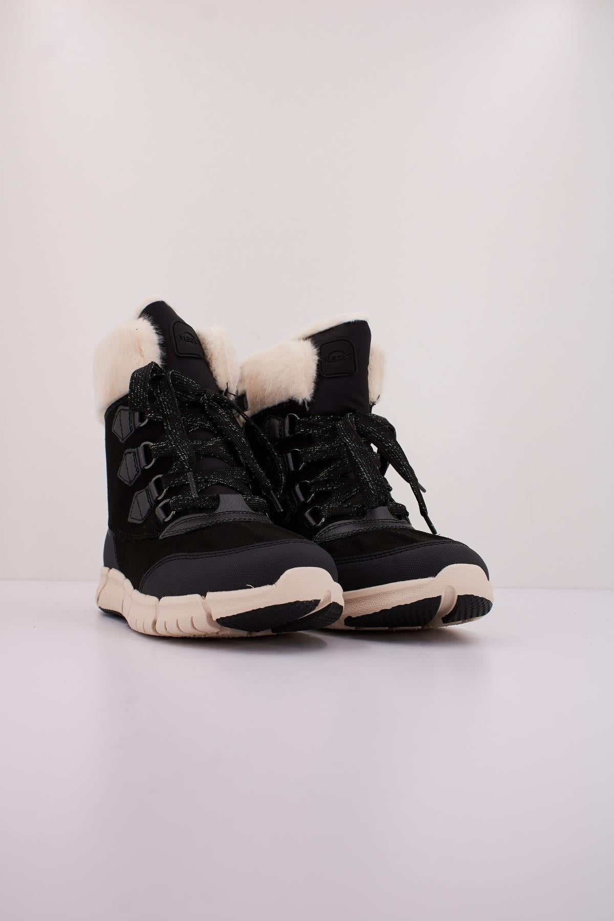 GEOX J FLEXYPER GIRL B AB en color NEGRO (2)