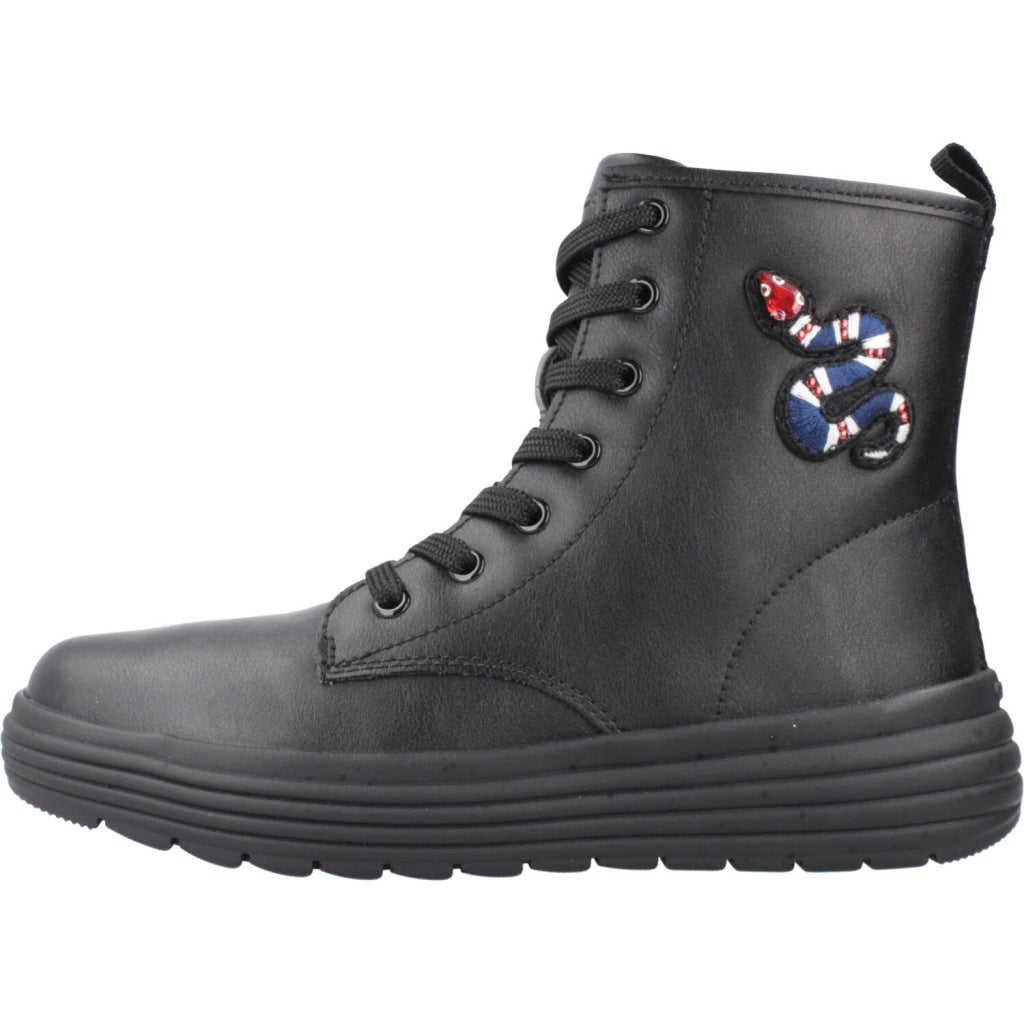 GEOX J PHAOLAE GIRL en color NEGRO (2)