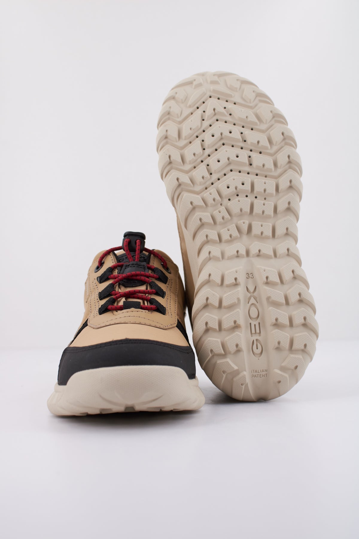 GEOX J SIMBYOS BOY B ABX en color MARRON CLARO (5)