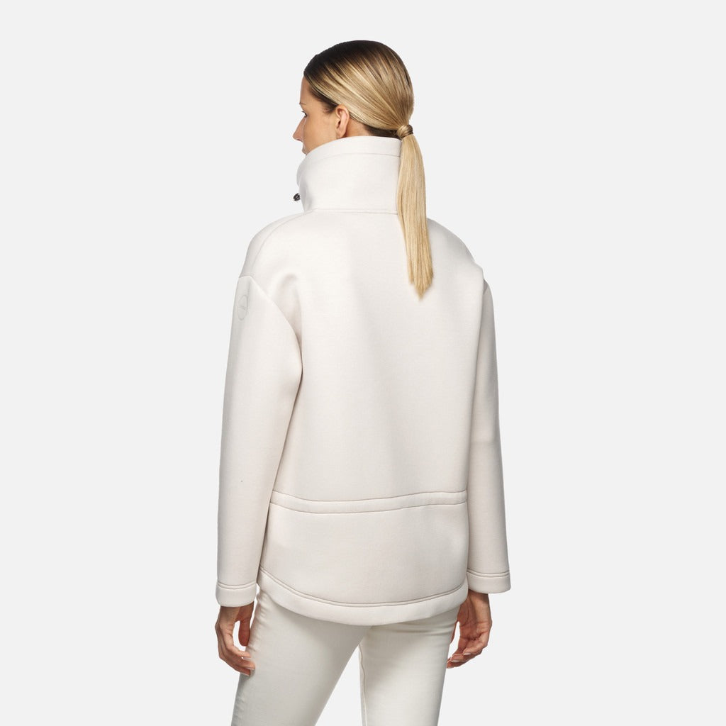 GEOX W SWEATER en color BLANCO (4)