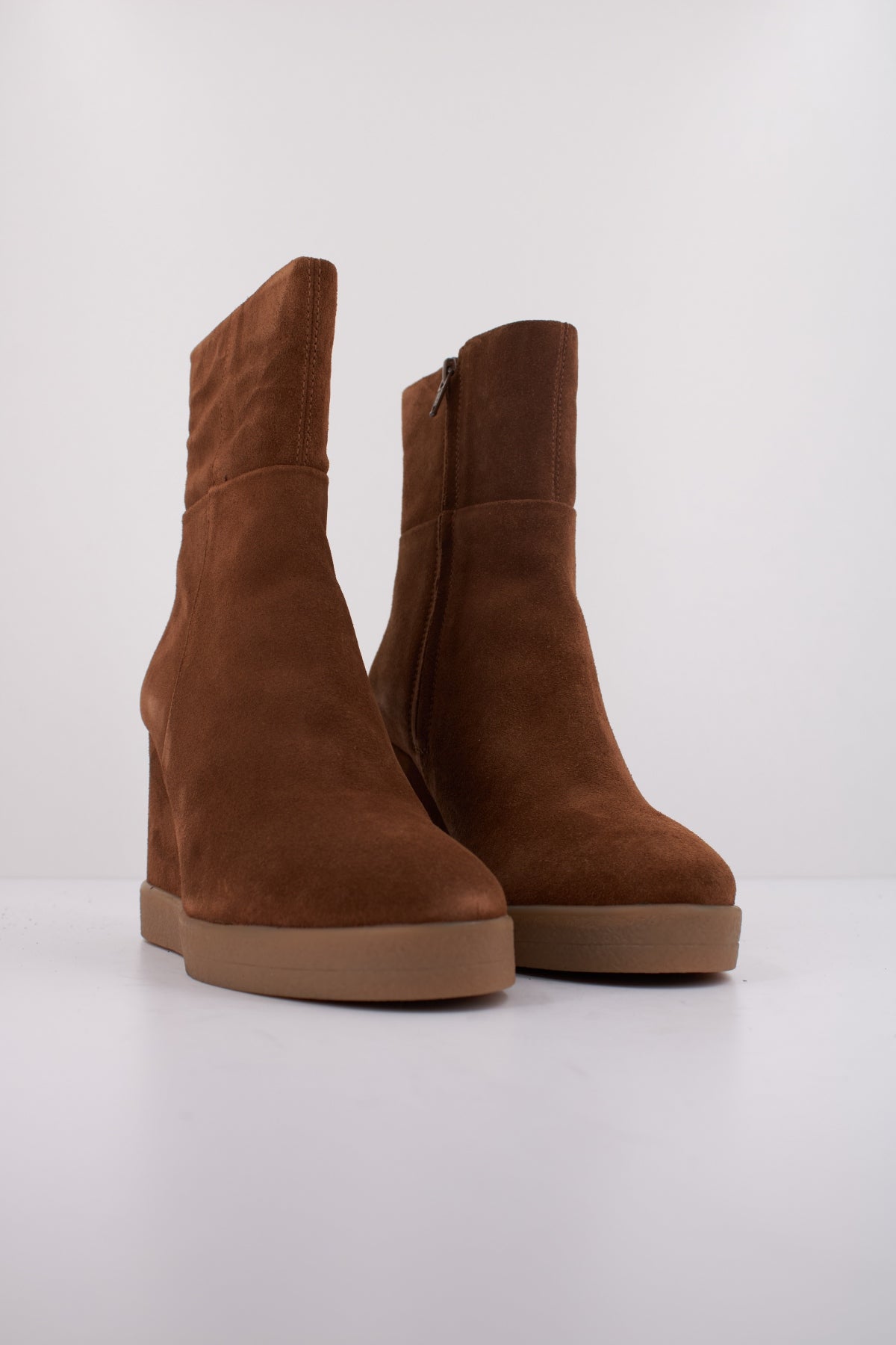 GEOX D ELIDEA WEDGE en color MARRON (2)