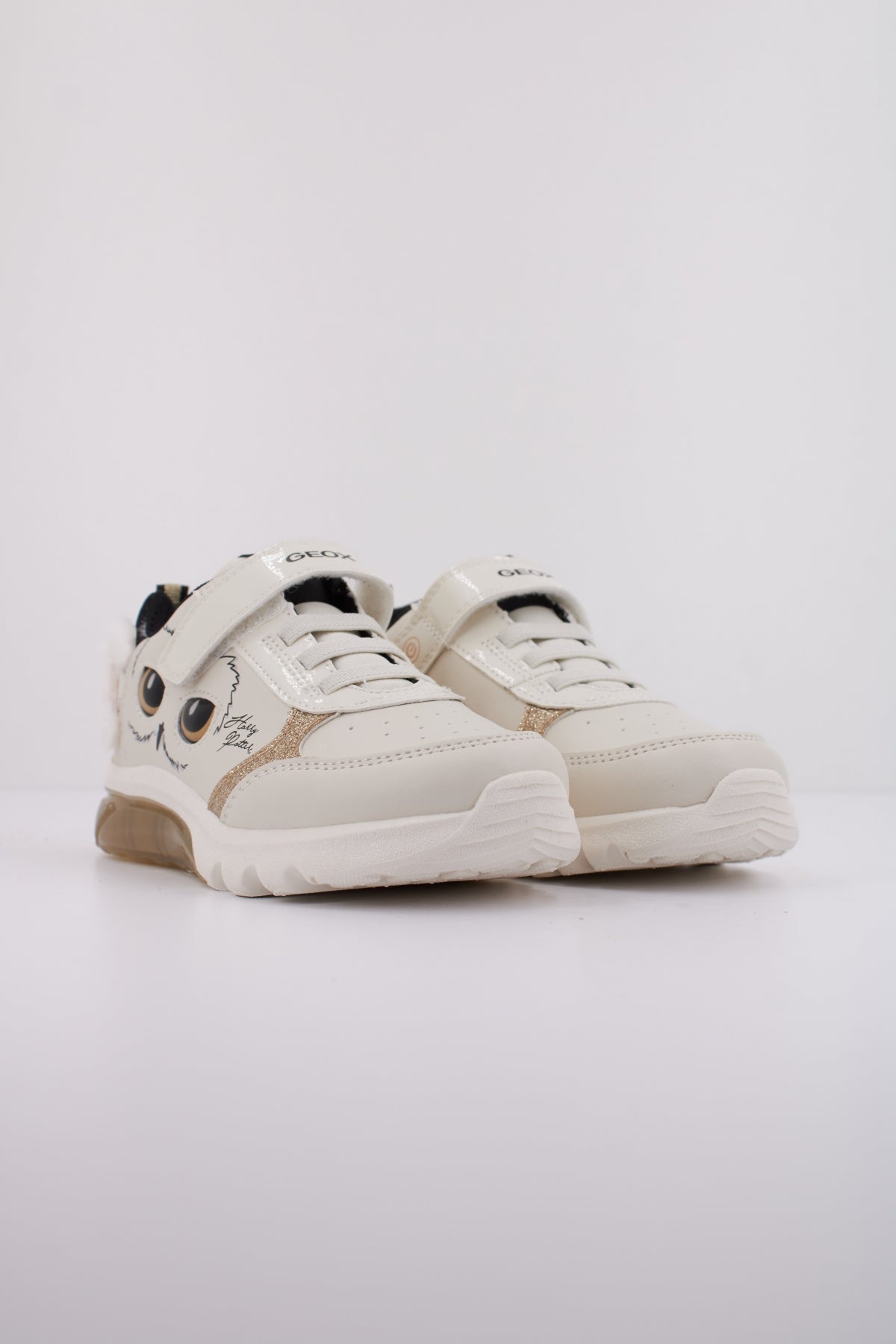 GEOX J CIBERDRON GIRL en color BLANCO (2)