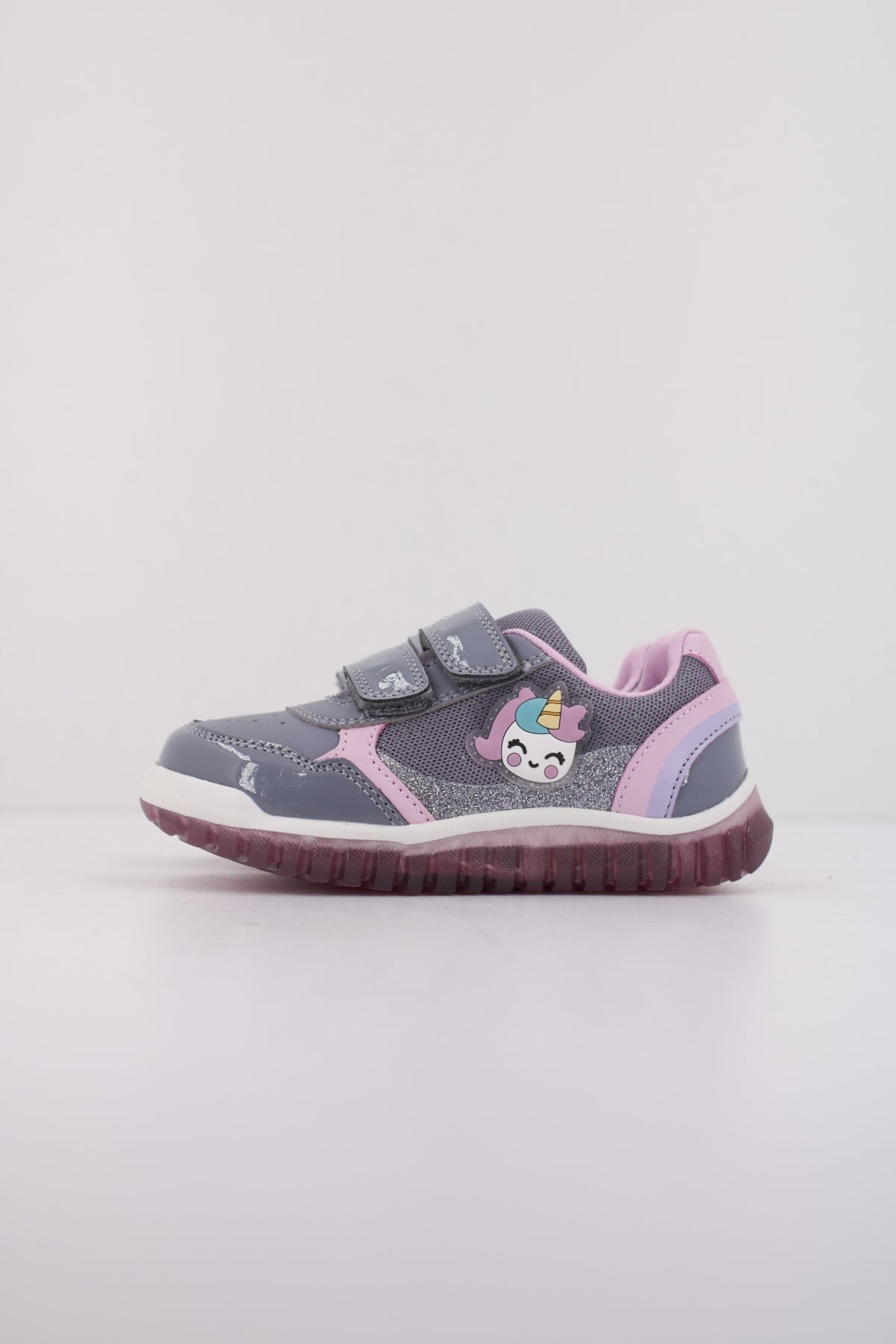 GEOX B LIGHTYLOO GIRL en color GRIS (1)