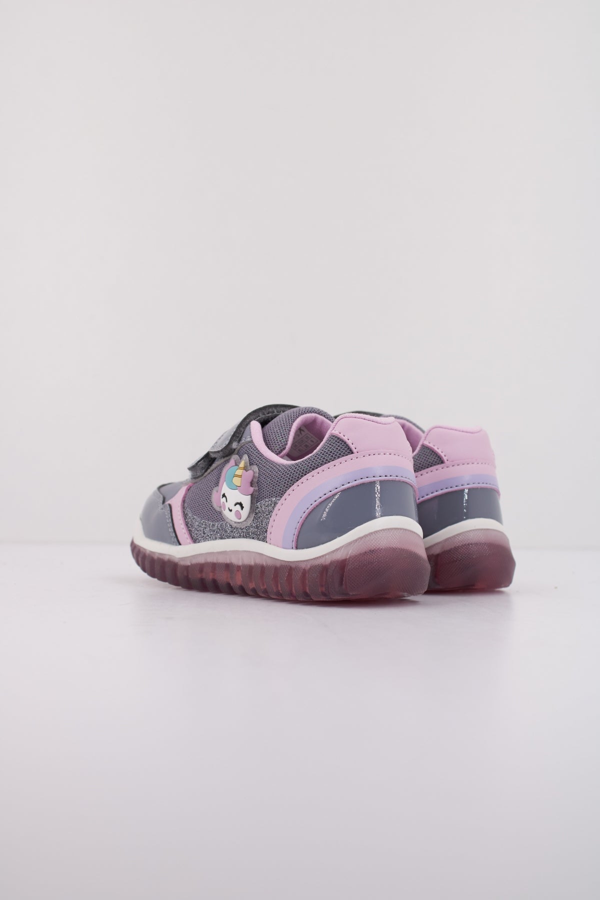 GEOX B LIGHTYLOO GIRL en color GRIS (4)