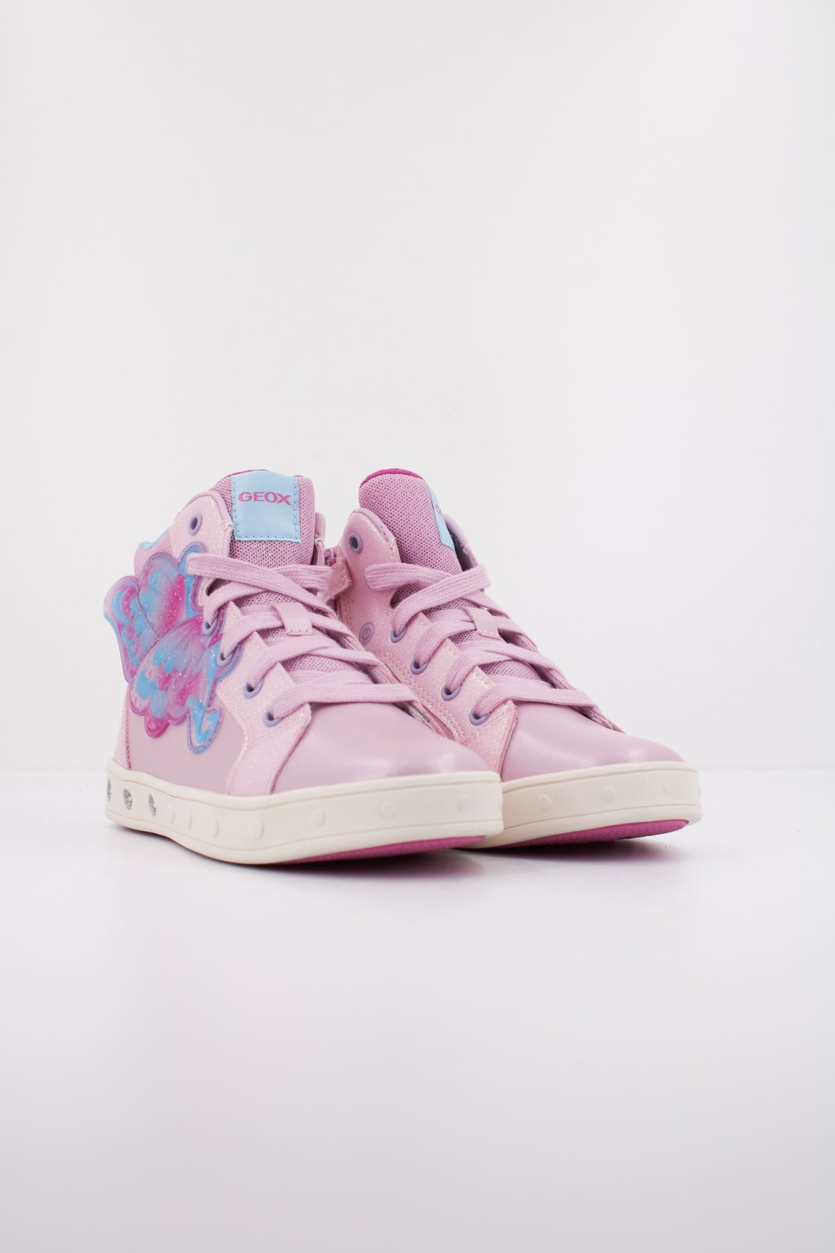 GEOX J SKYLIN GIRL en color ROSA (2)