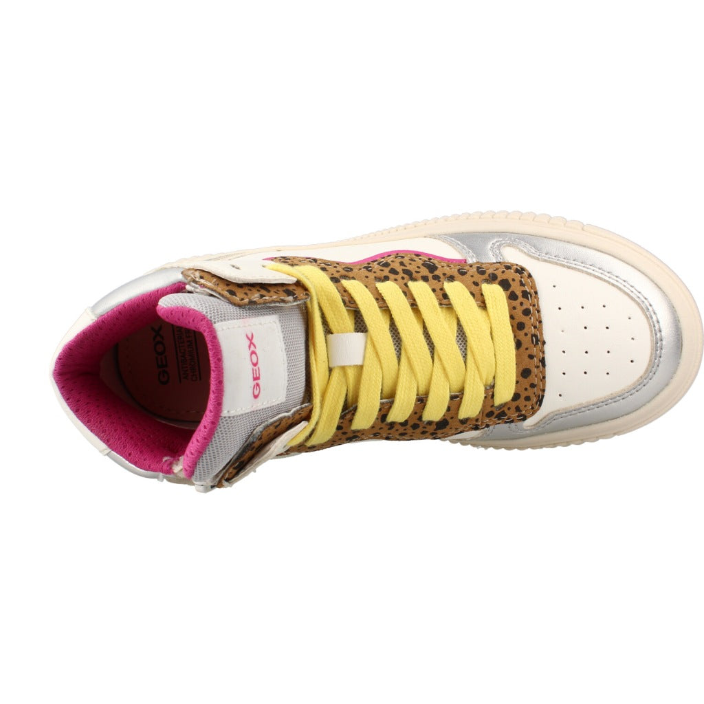 GEOX J LAQUINNY GIRL en color BLANCO (7)
