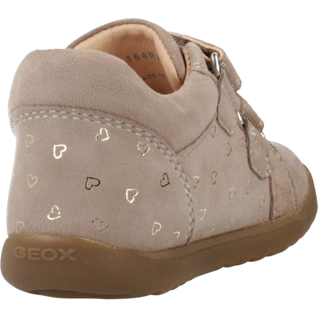 GEOX B MACCHIA GIRL en color MARRON CLARO (3)