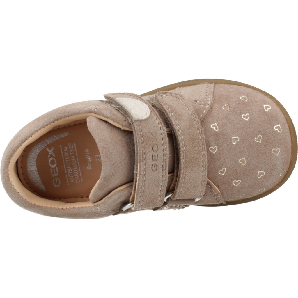 GEOX B MACCHIA GIRL en color MARRON CLARO (7)