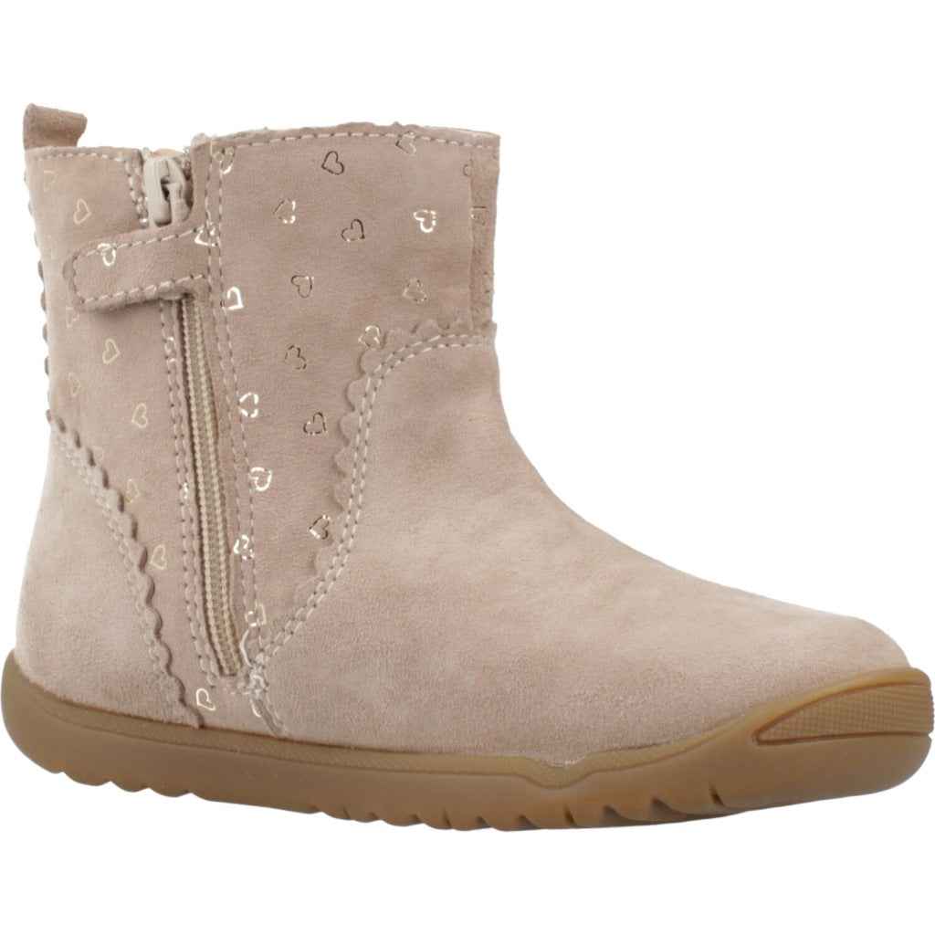 GEOX B MACCHIA GIRL en color MARRON CLARO (5)