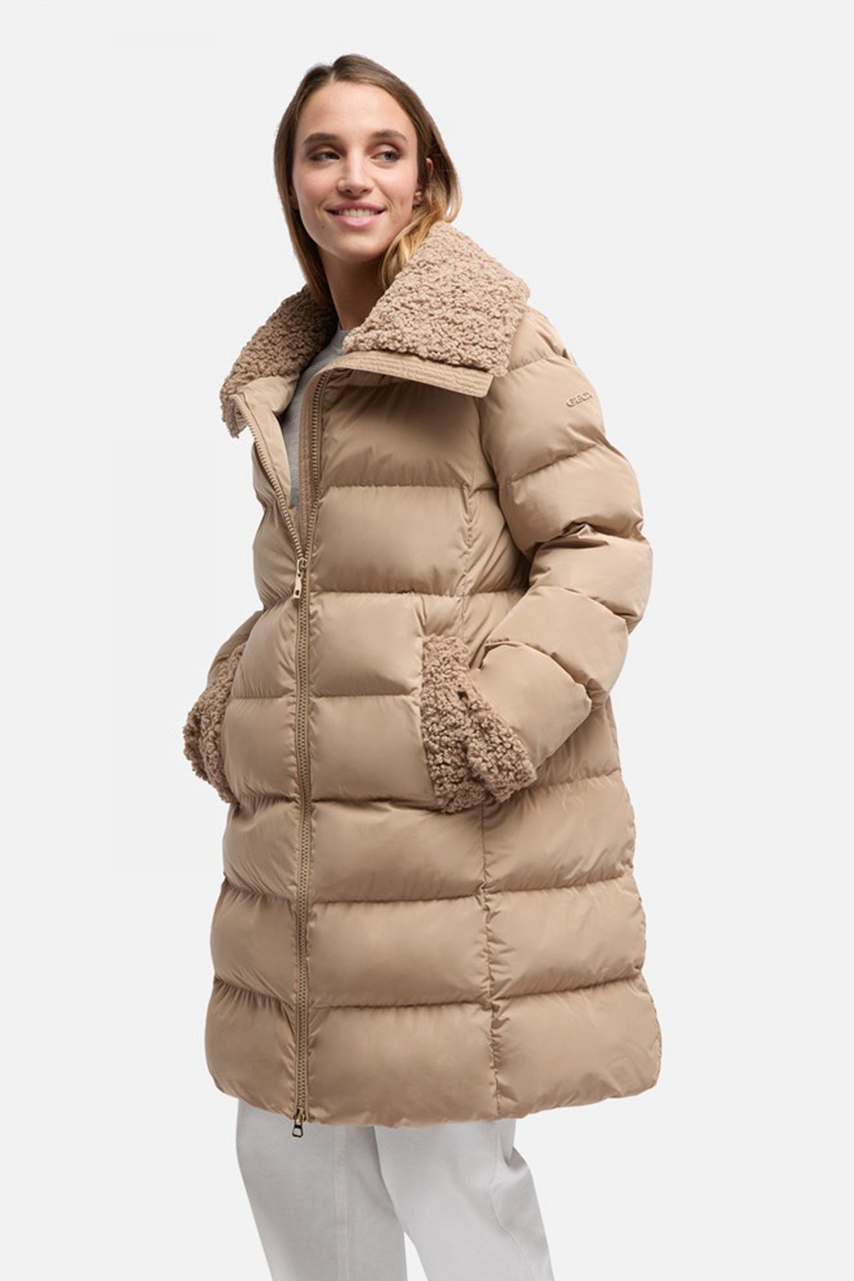 GEOX W VILDE en color MARRON CLARO (4)