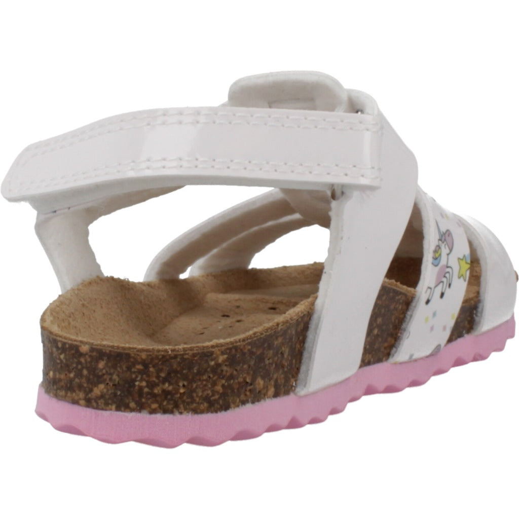 GEOX B SANDAL CHALKI en color BLANCO (3)