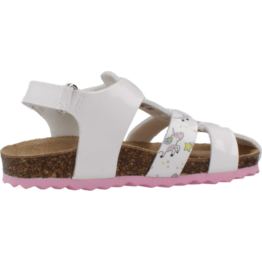 GEOX B SANDAL CHALKI en color BLANCO (4)