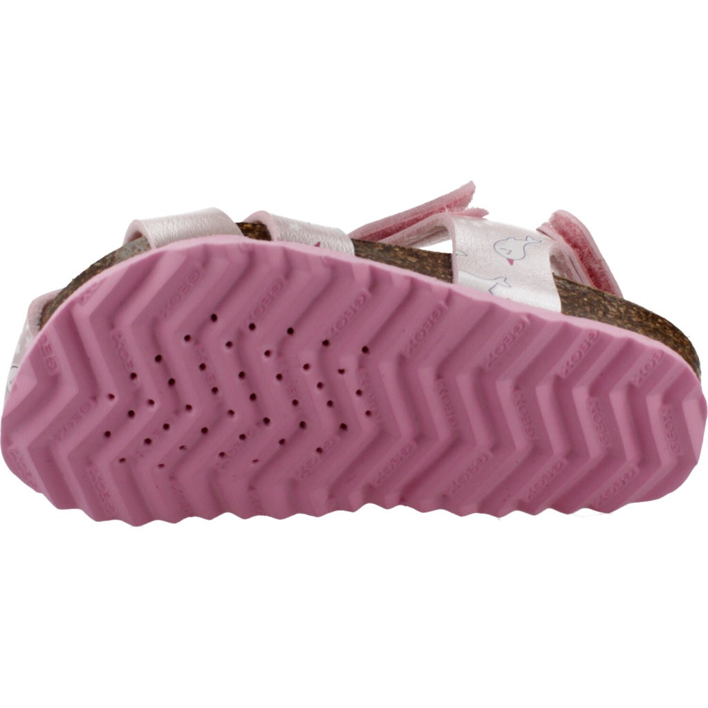 GEOX B SANDAL CHALKI GIRL en color ROSA (6)