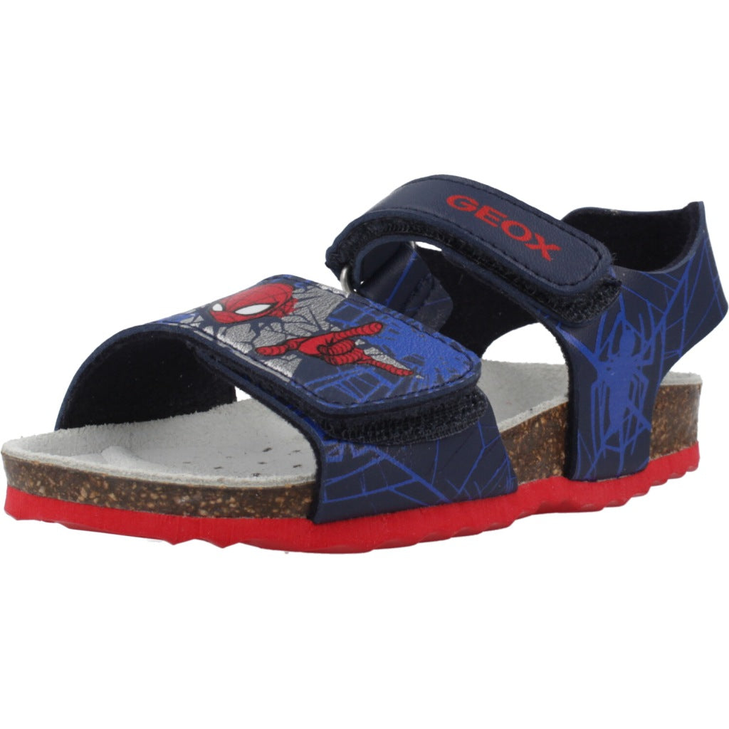 GEOX B SANDAL CHALKI BOY en color AZUL (1)