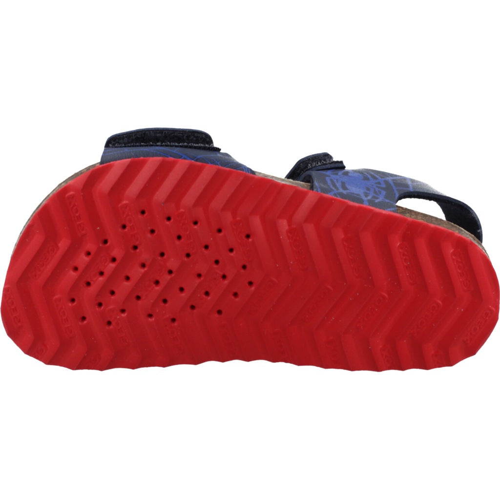 GEOX B SANDAL CHALKI BOY en color AZUL (6)