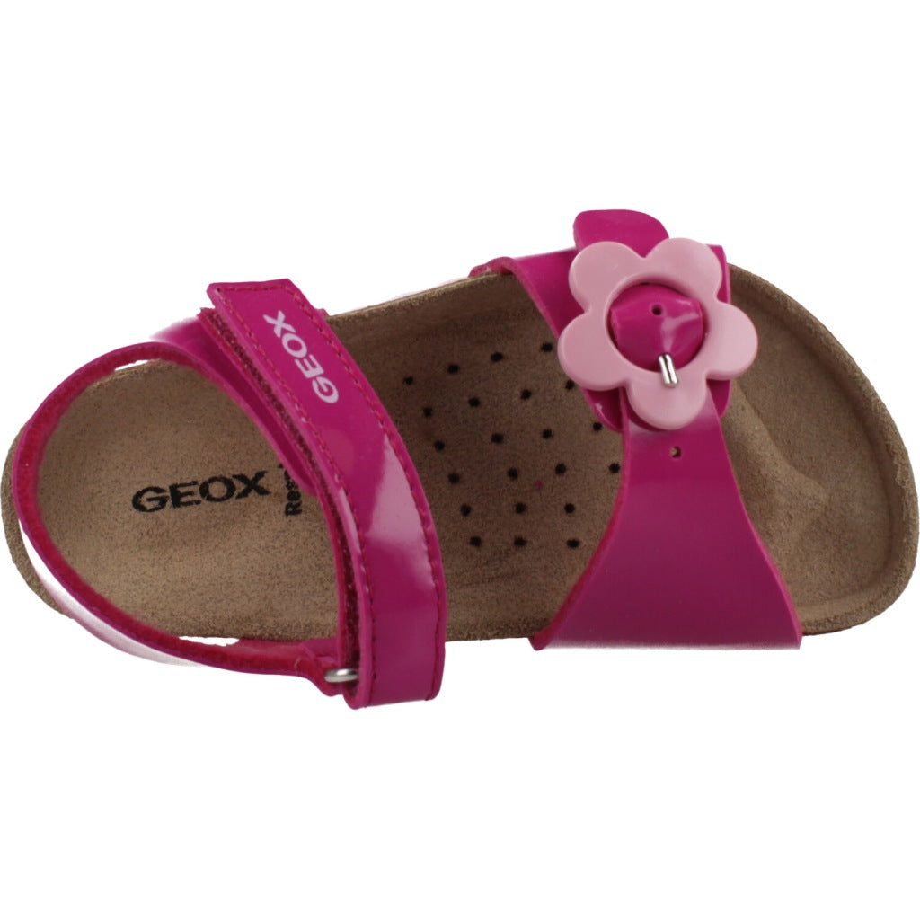 GEOX B SANDAL CHALKI GIRL en color ROSA (7)