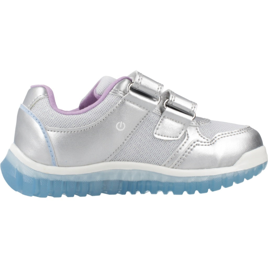GEOX B LIGHTYLOO GIRL en color PLATA (4)