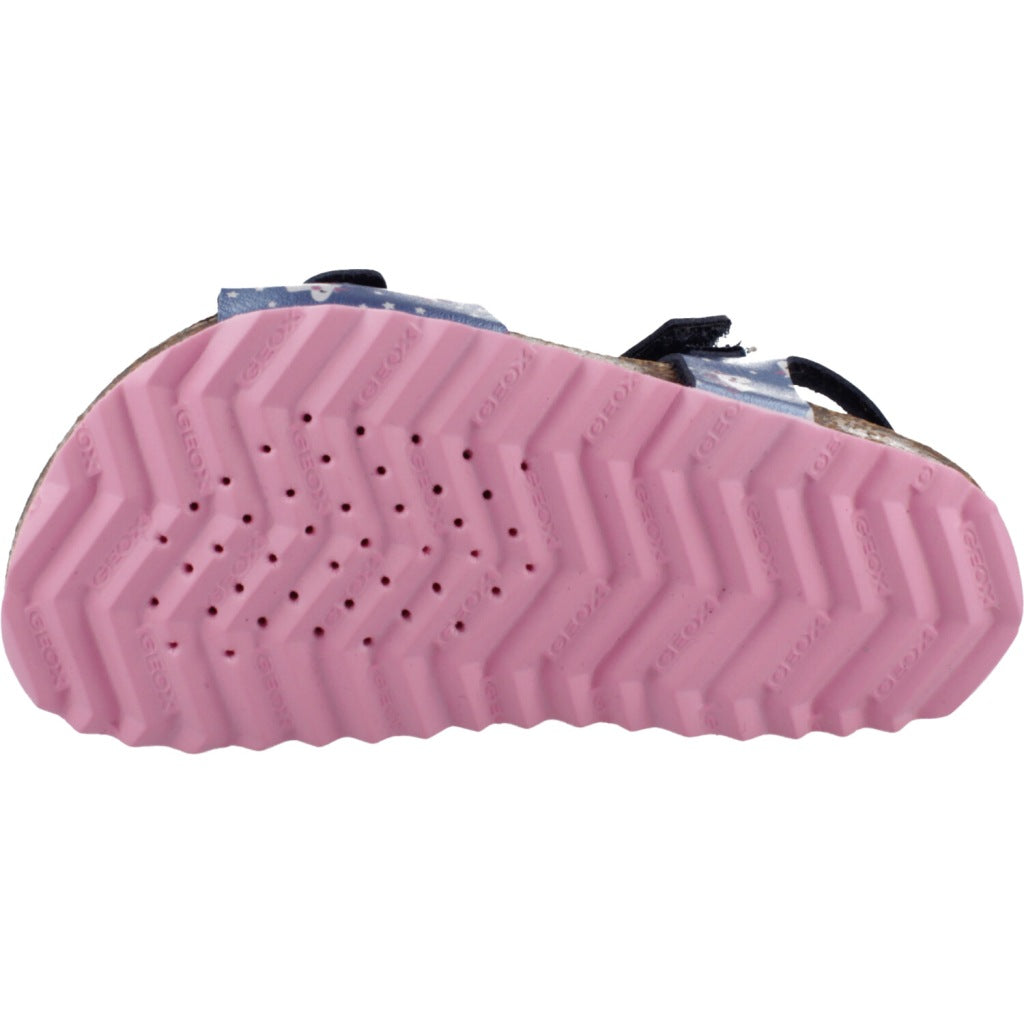 GEOX B SANDAL CHALKI GIRL en color AZUL (6)