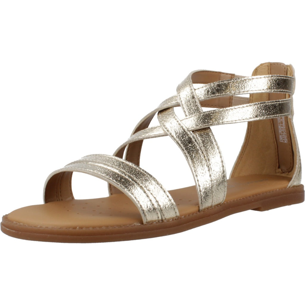 GEOX J SANDAL KARLY en color ORO (1)