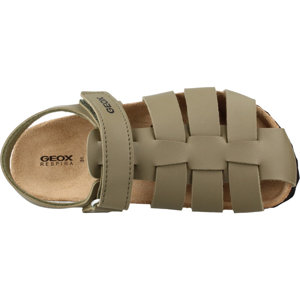 GEOX J GHITA BOY en color VERDE (7)