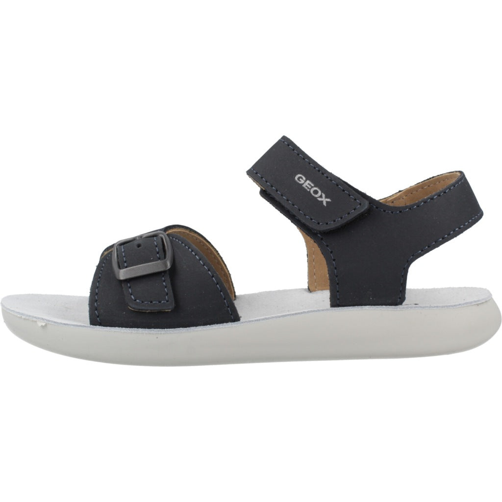 GEOX J SANDAL LIGHTFLOPPY en color AZUL (2)