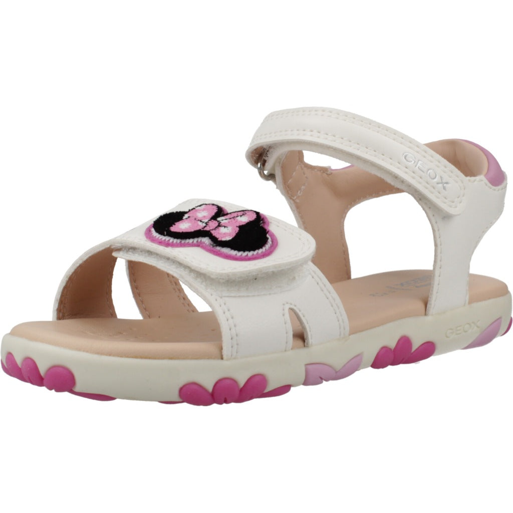 GEOX J SANDAL HAITI GIRL en color BLANCO (1)