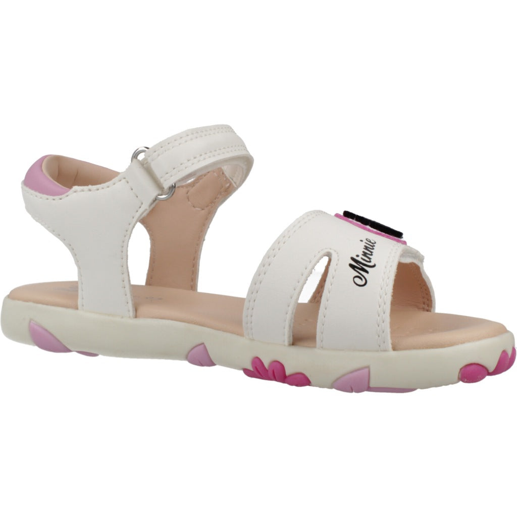 GEOX J SANDAL HAITI GIRL en color BLANCO (5)