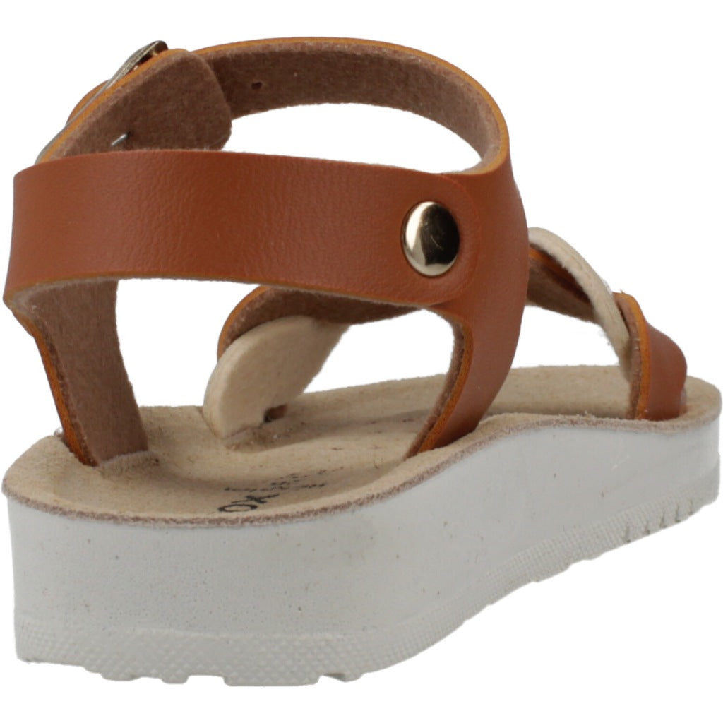 GEOX J SANDAL COSTAREI GI en color MARRON (3)