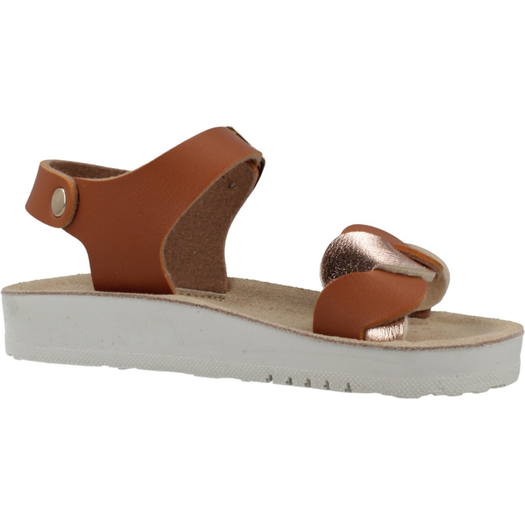 GEOX J SANDAL COSTAREI GI en color MARRON (5)