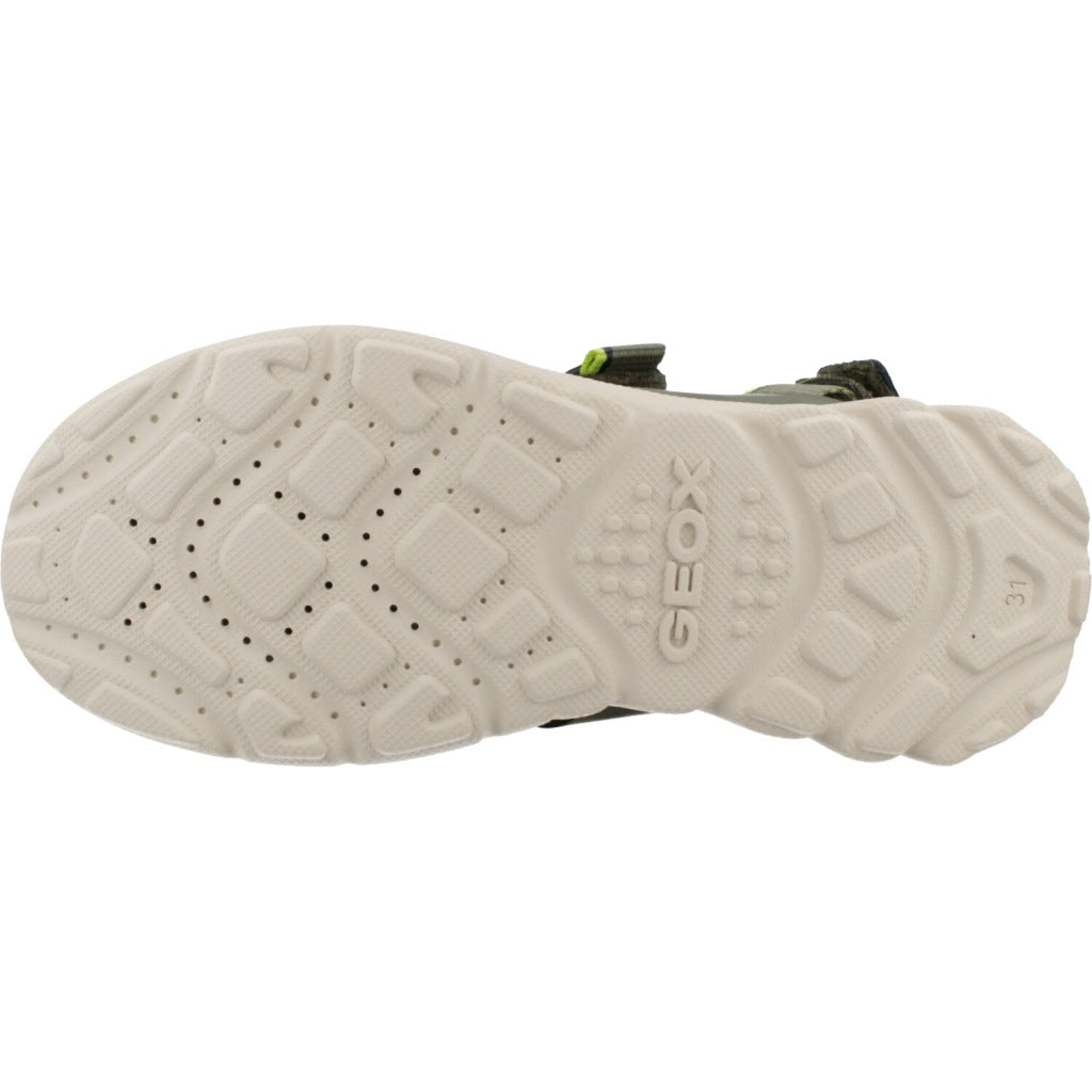 GEOX J SANDAL AIRADYUM en color VERDE (6)