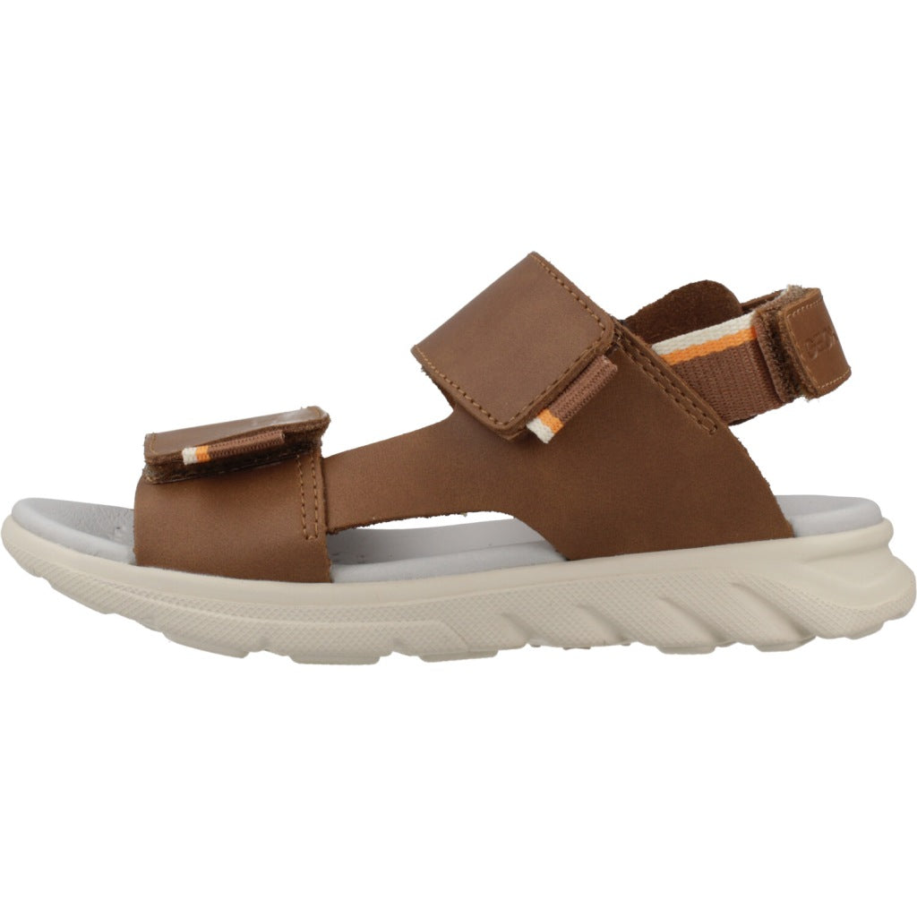 GEOX J SANDAL AIRADYUM en color MARRON (2)