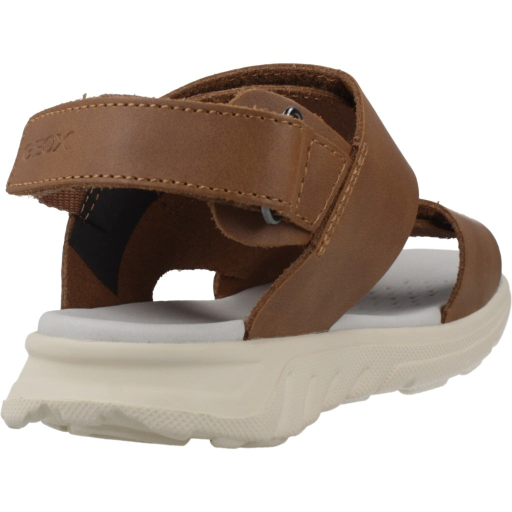 GEOX J SANDAL AIRADYUM en color MARRON (3)