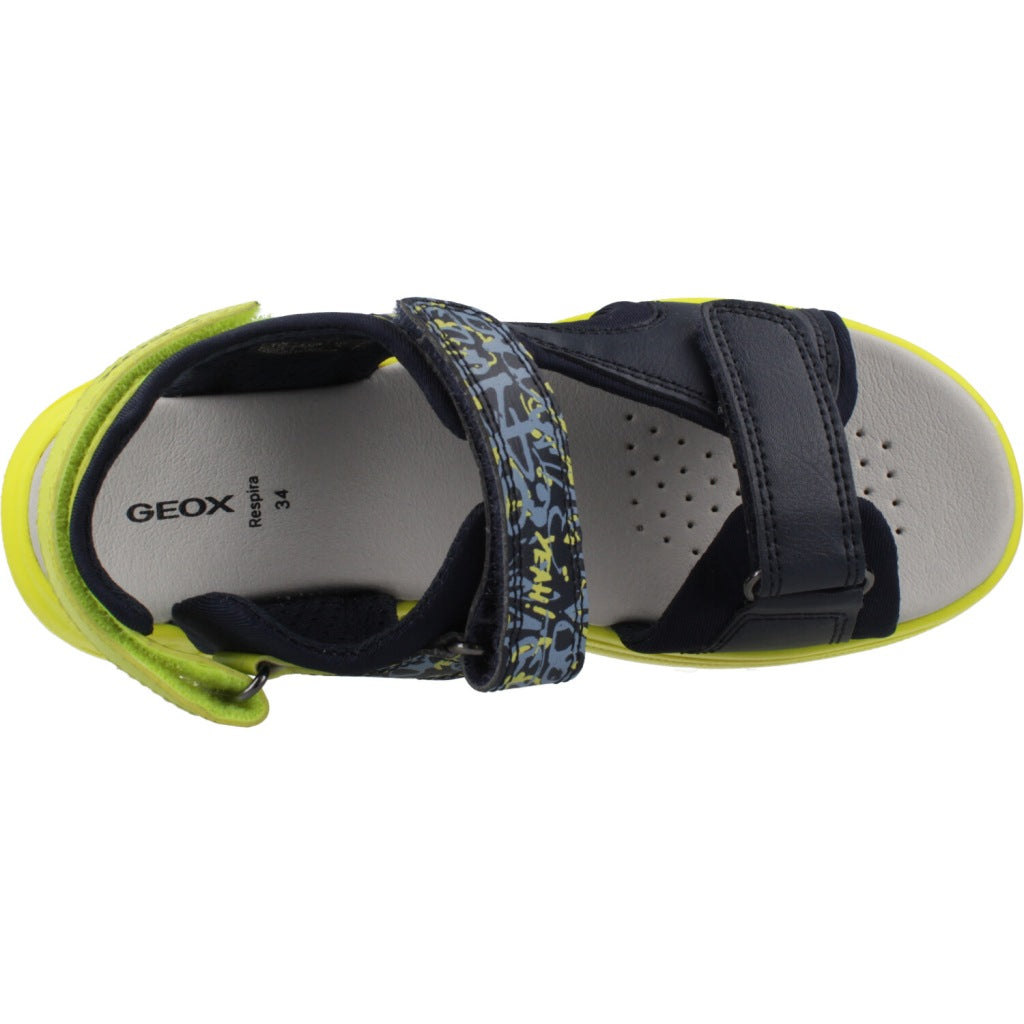 GEOX J SANDAL AIRADYUM BO en color AZUL (7)