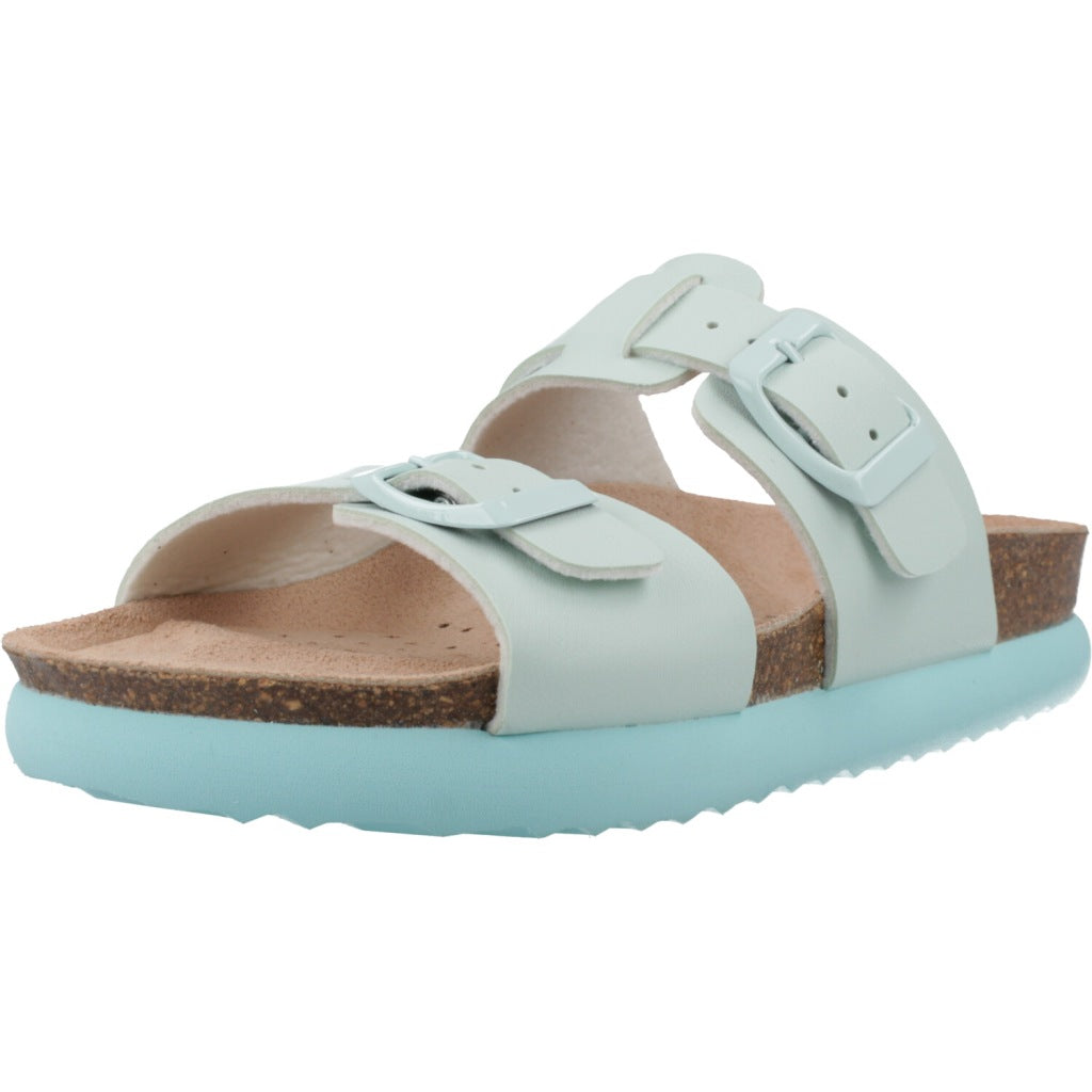 GEOX J SANDAL BUBBLEBOW en color AZUL (1)