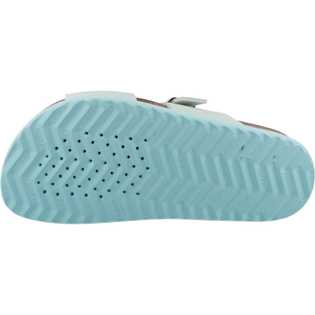 GEOX J SANDAL BUBBLEBOW en color AZUL (6)