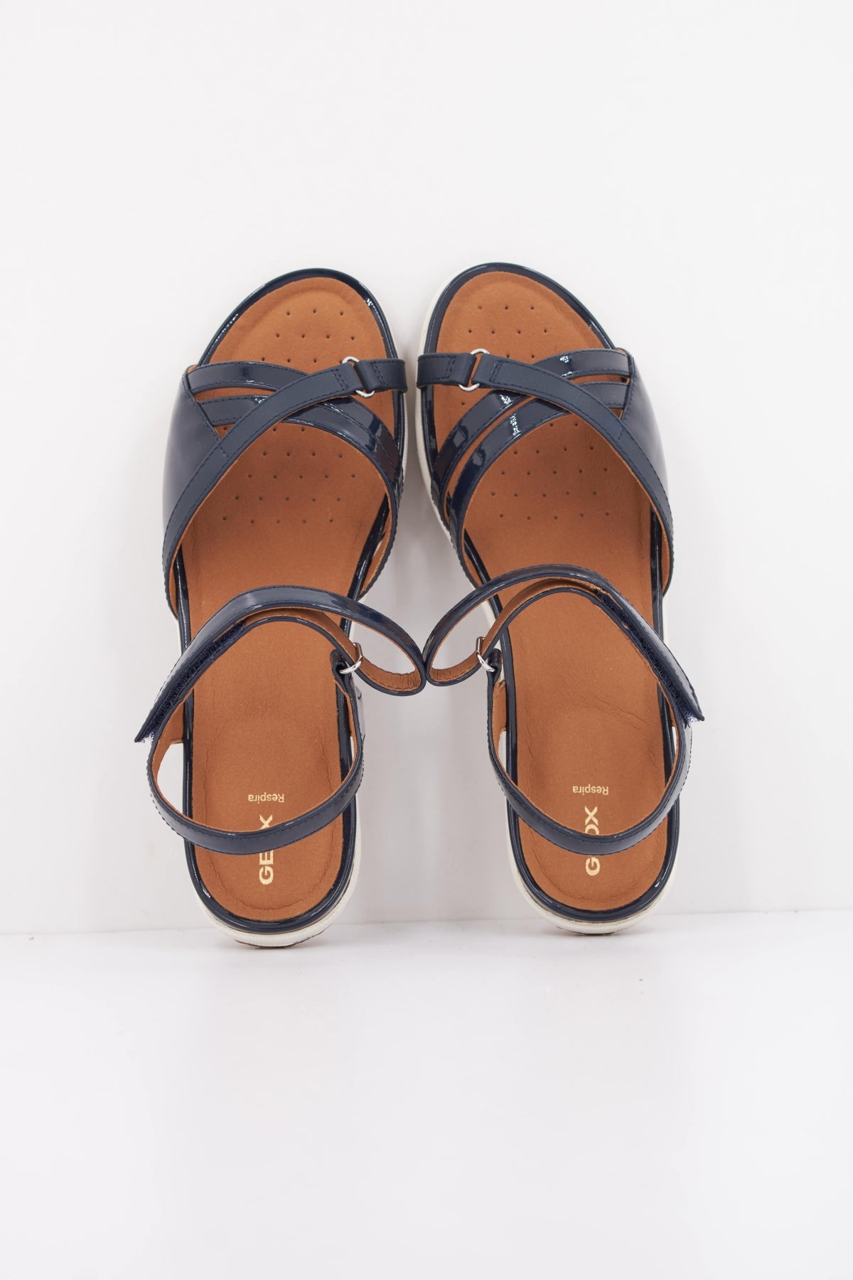 GEOX D SANDAL VEGA en color AZUL (3)
