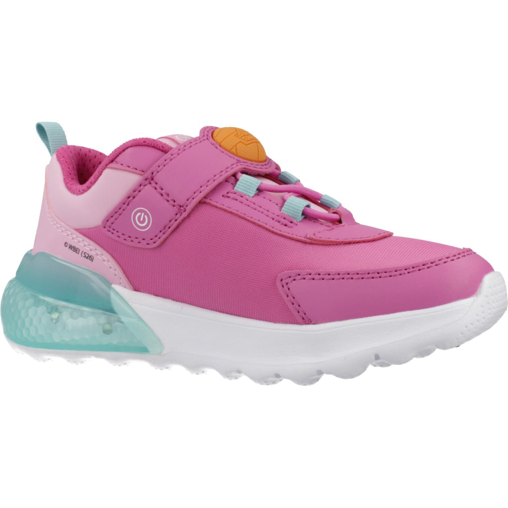 GEOX J ACTIVART ILLUMINUS en color ROSA (5)