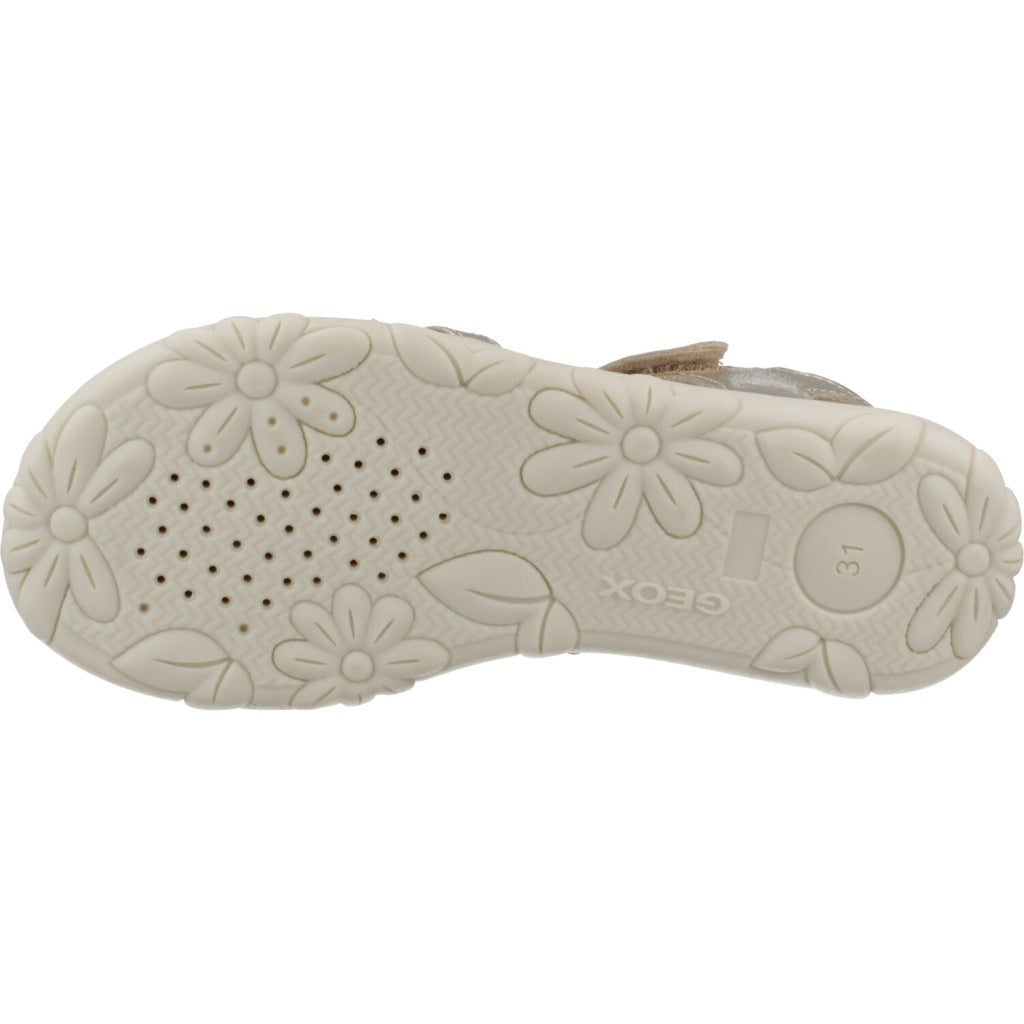 GEOX J SANDAL HAITI en color ORO (6)