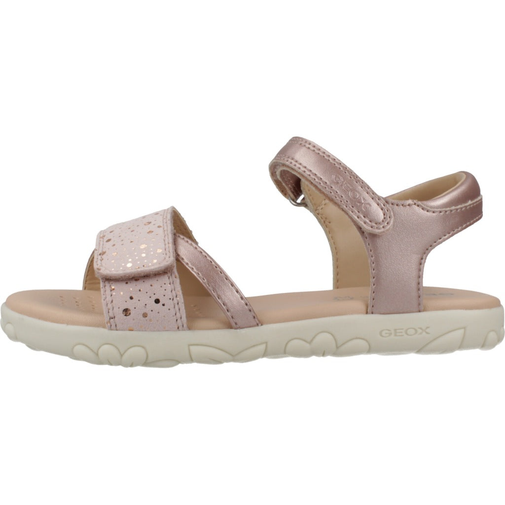 GEOX J SANDAL HAITI en color ROSA (2)